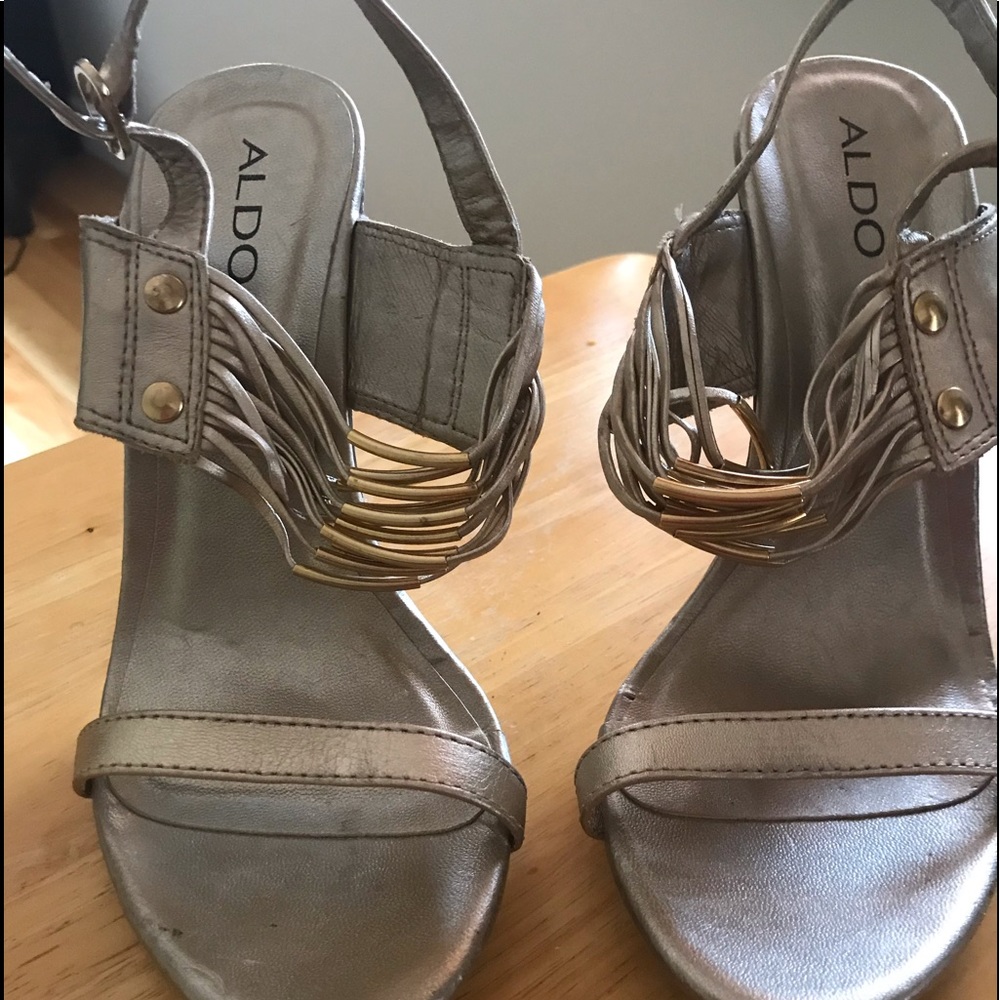 Aldo Rierson-82 gold stilettos